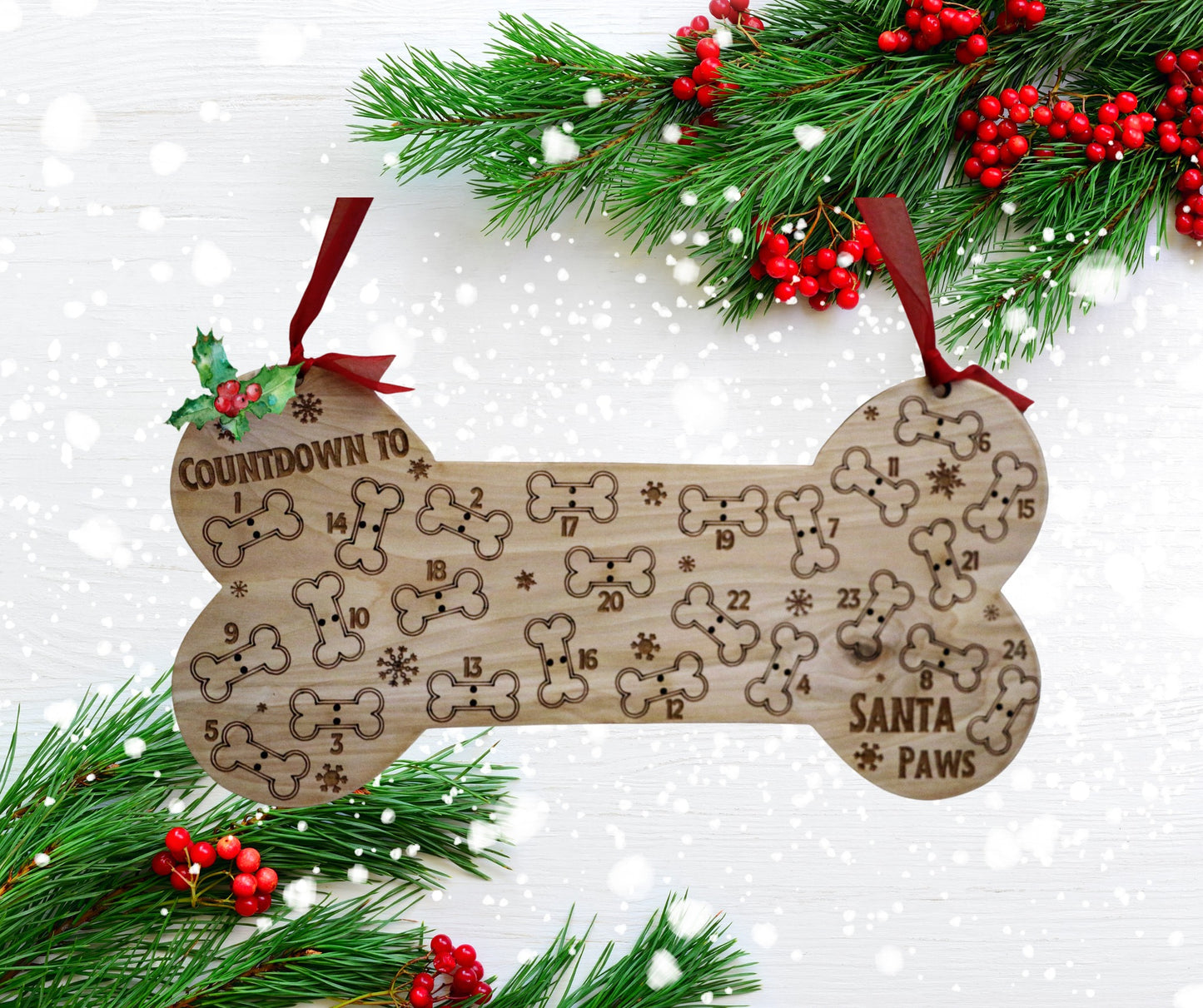 Santa Paws countdown